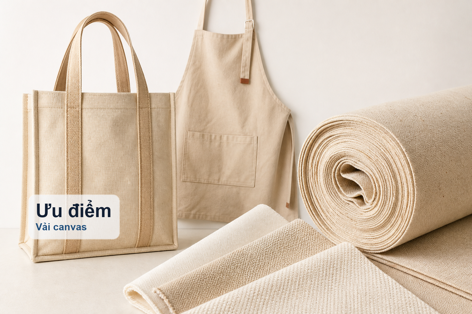 5. Ưu điểm của vải canvas
