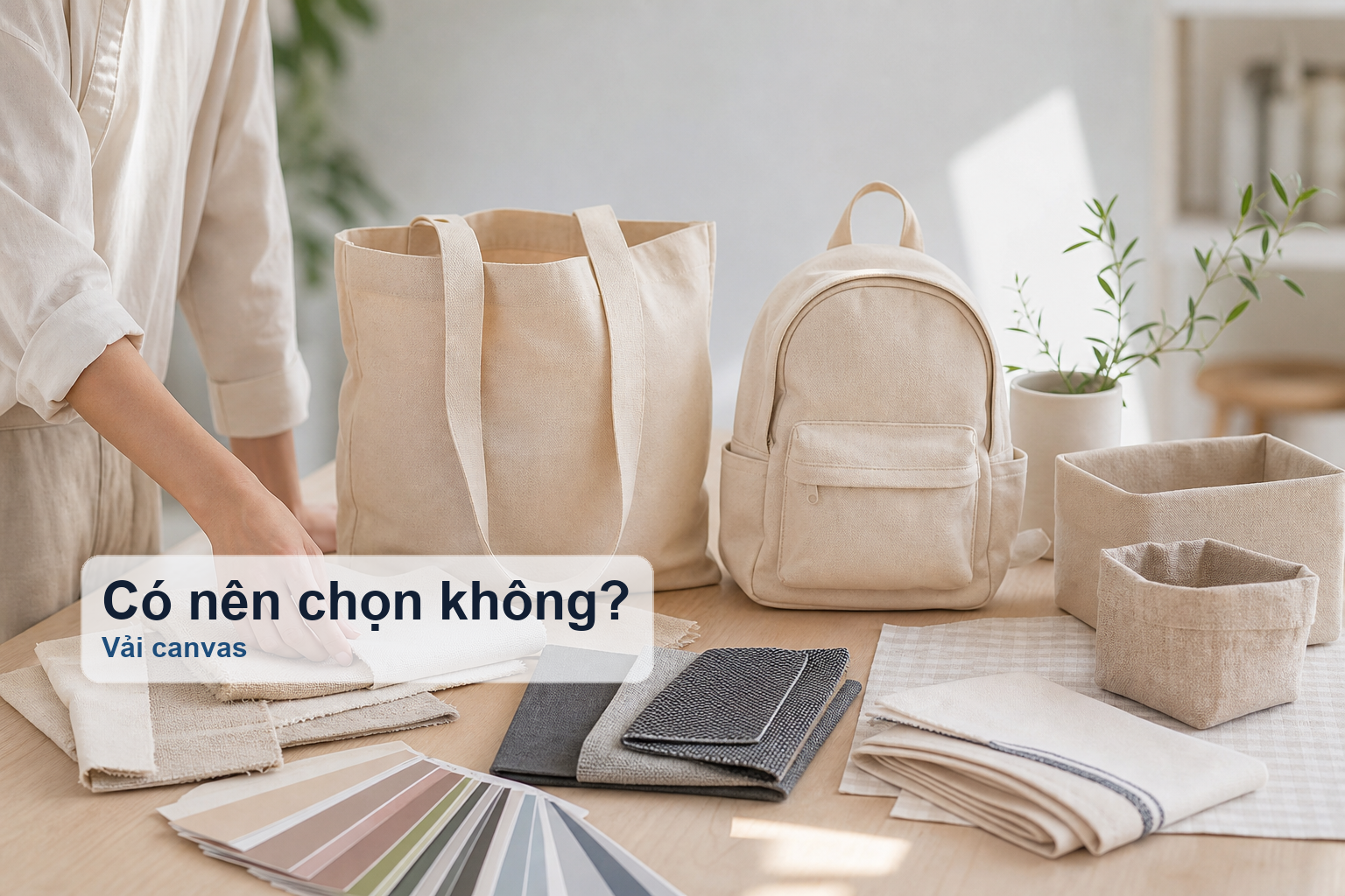 9. Có nên chọn vải canvas hay không?