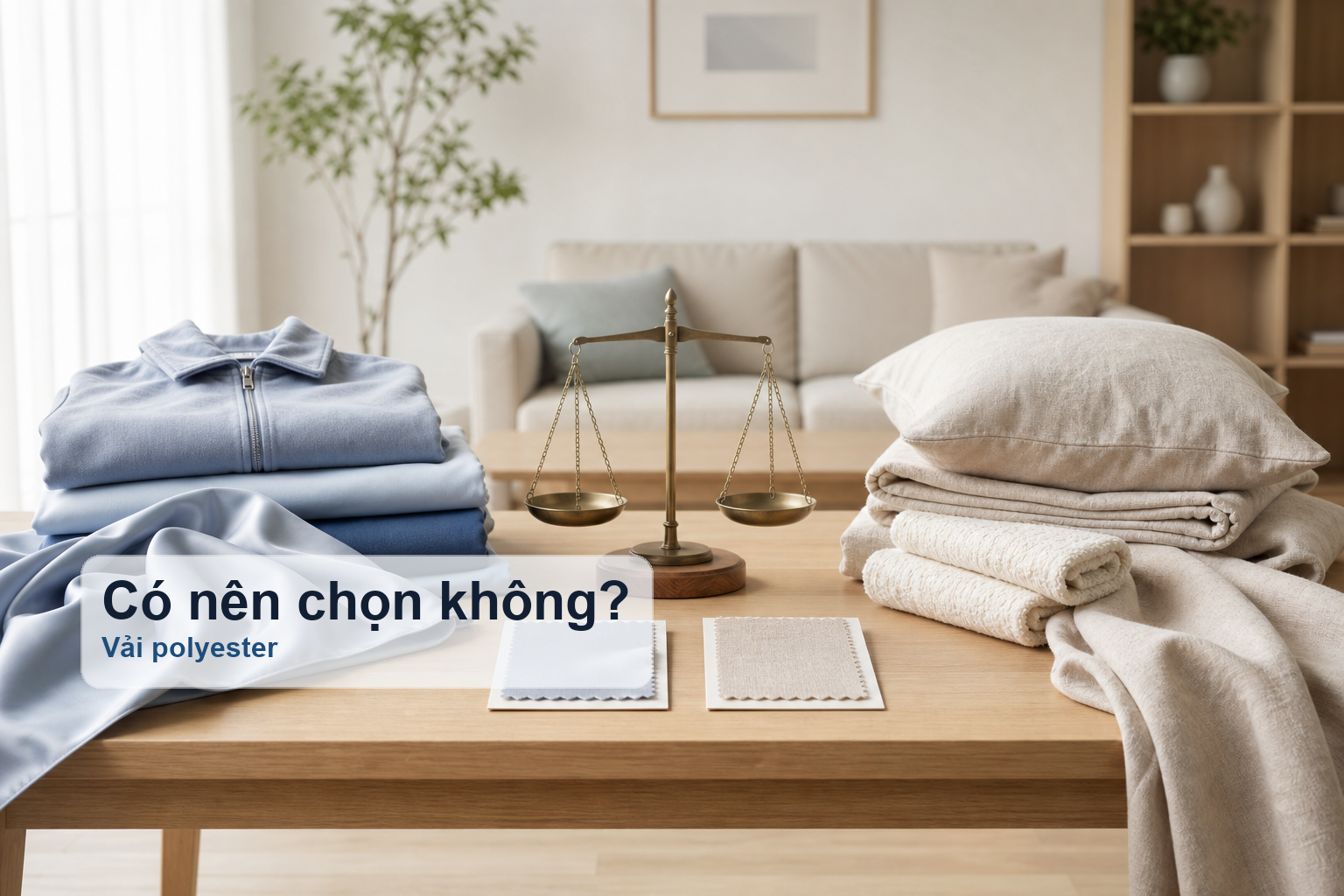 Có nên chọn vải polyester hay không
