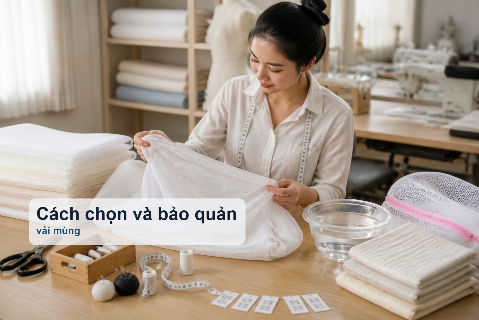 Cách chọn và bảo quản vải mùng là gì