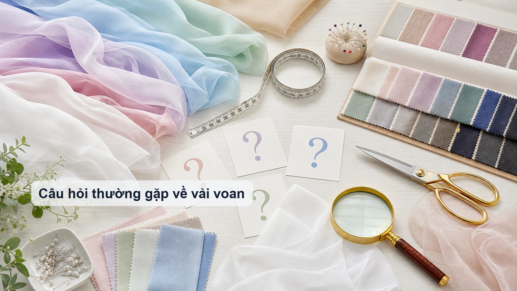 Những câu hỏi thường gặp về vải voan và cách sử dụng