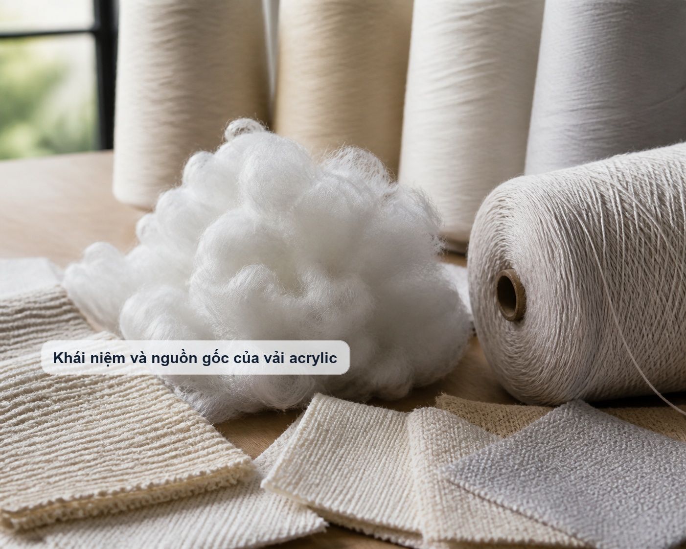 Khái niệm vải acrylic là gì