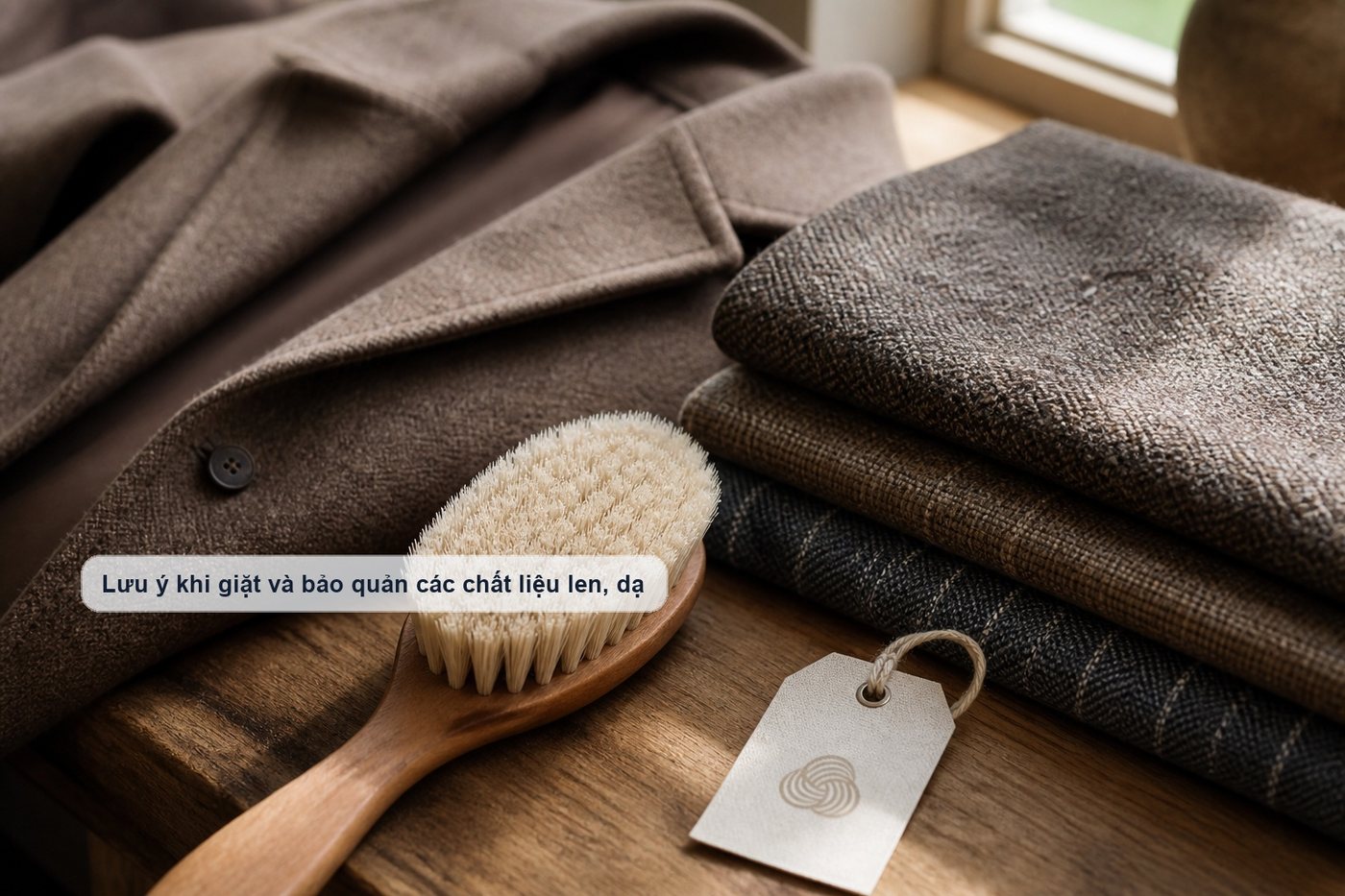 Cách chăm sóc và bảo quản vải tweed, dạ bền đẹp