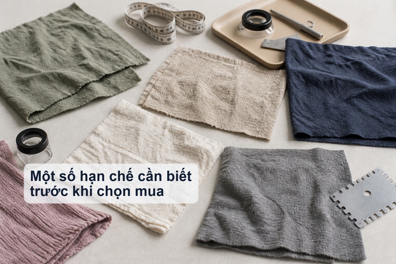 Hạn chế của vải nhún và vải wash