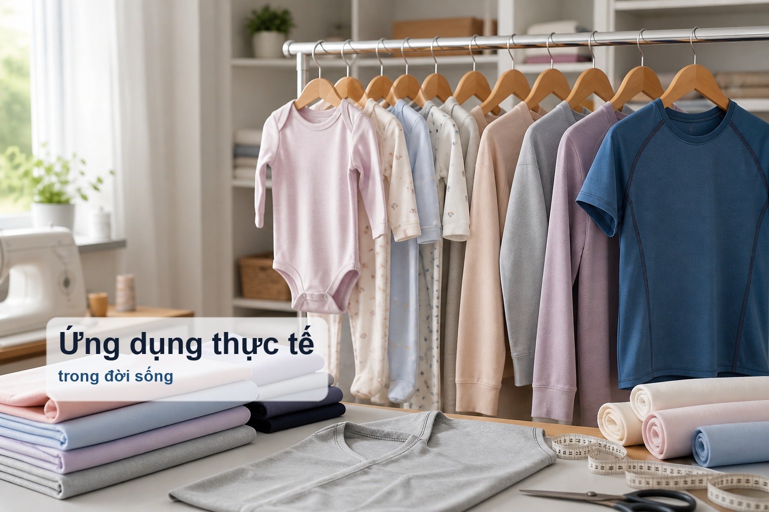Ứng dụng đa dạng của vải interlock trong may mặc thời trang