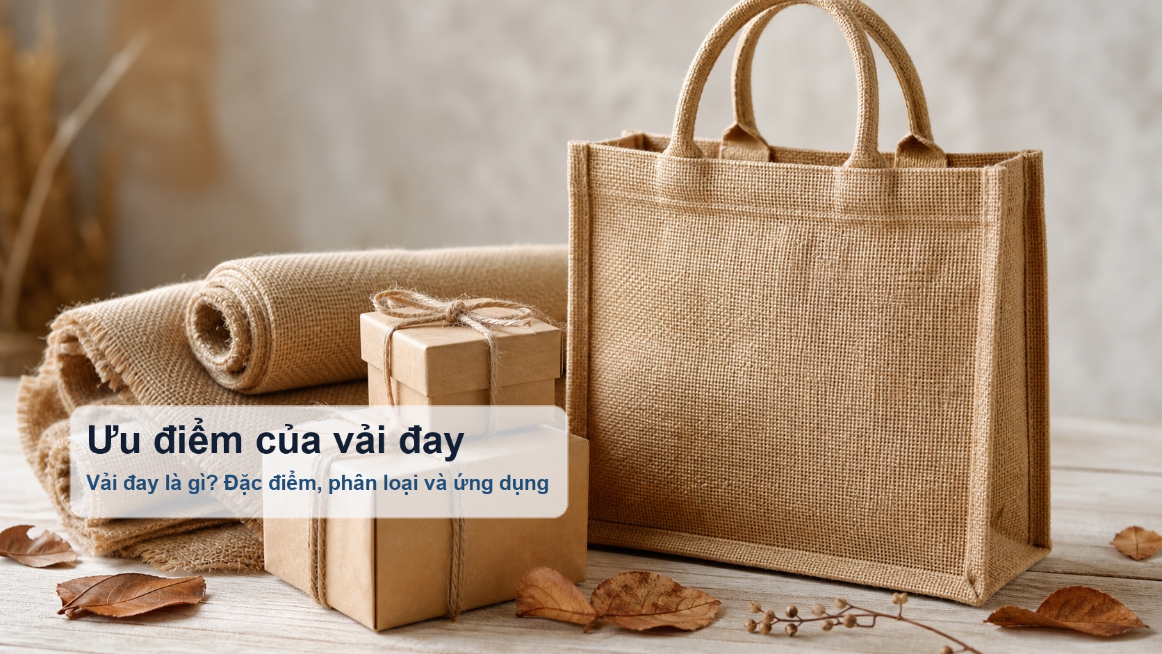 Ưu điểm của vải đay ở độ bền và tính thân thiện môi trường