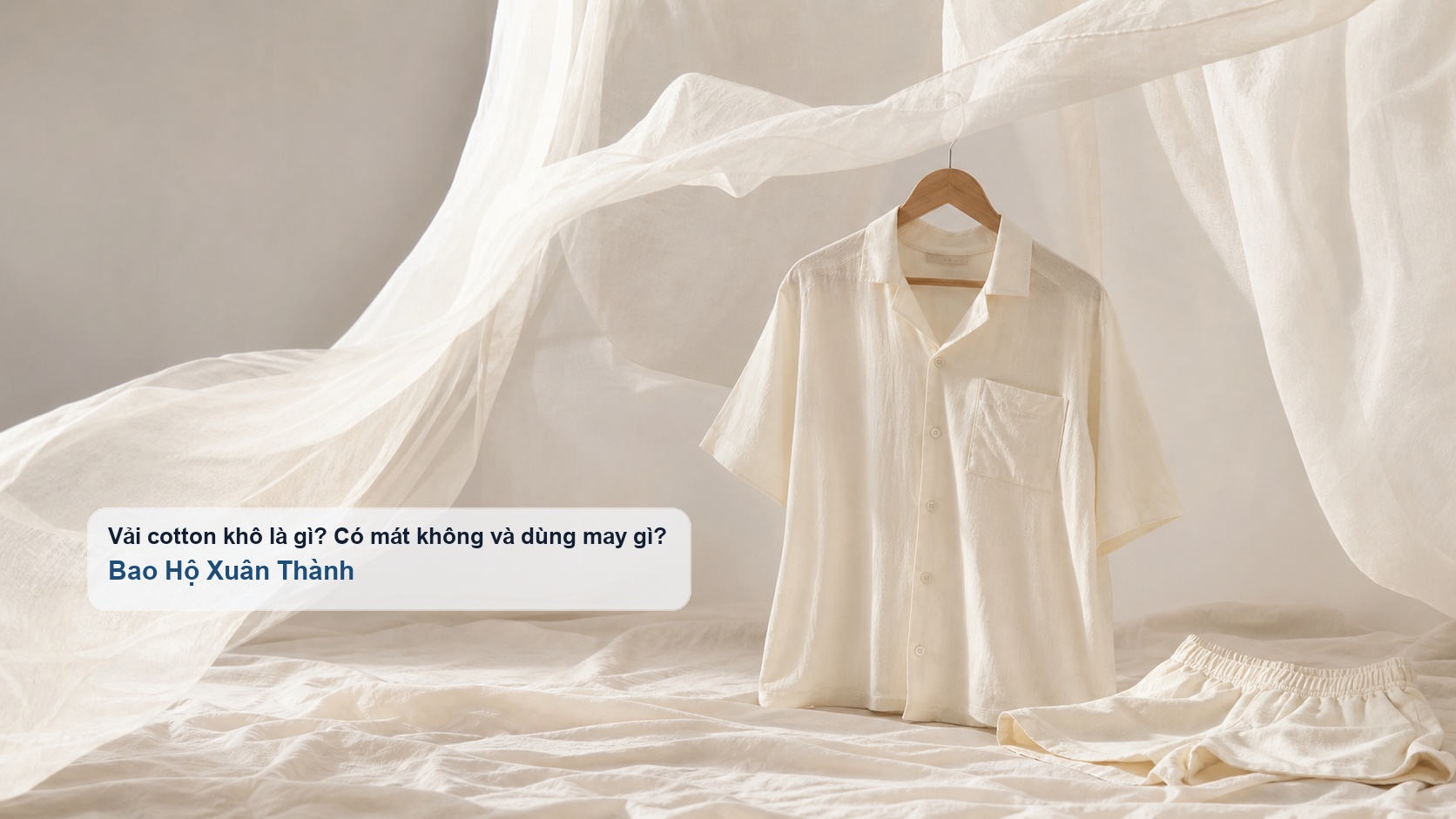 Vải cotton khô là gì? Có mát không và dùng may gì?