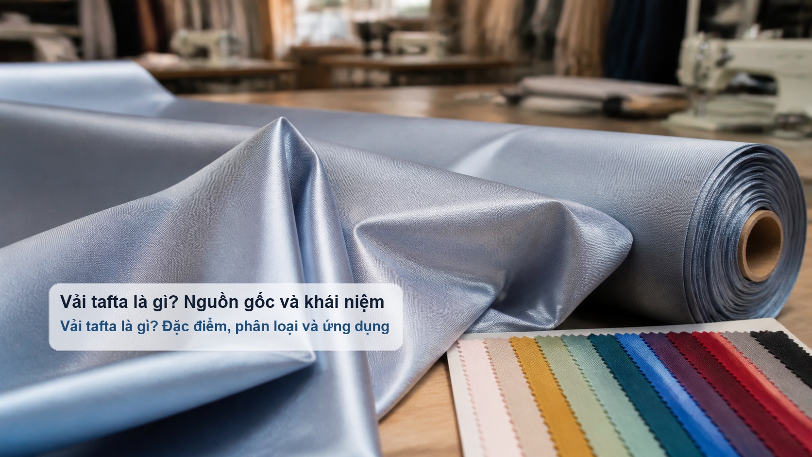 Khái niệm vải tafta là gì