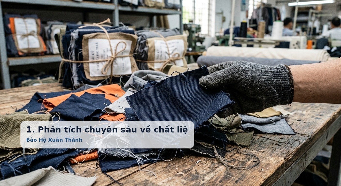 1. Phân tích chuyên sâu về chất liệu vải vụn, vải ký - Bảo Hộ Xuân Thành