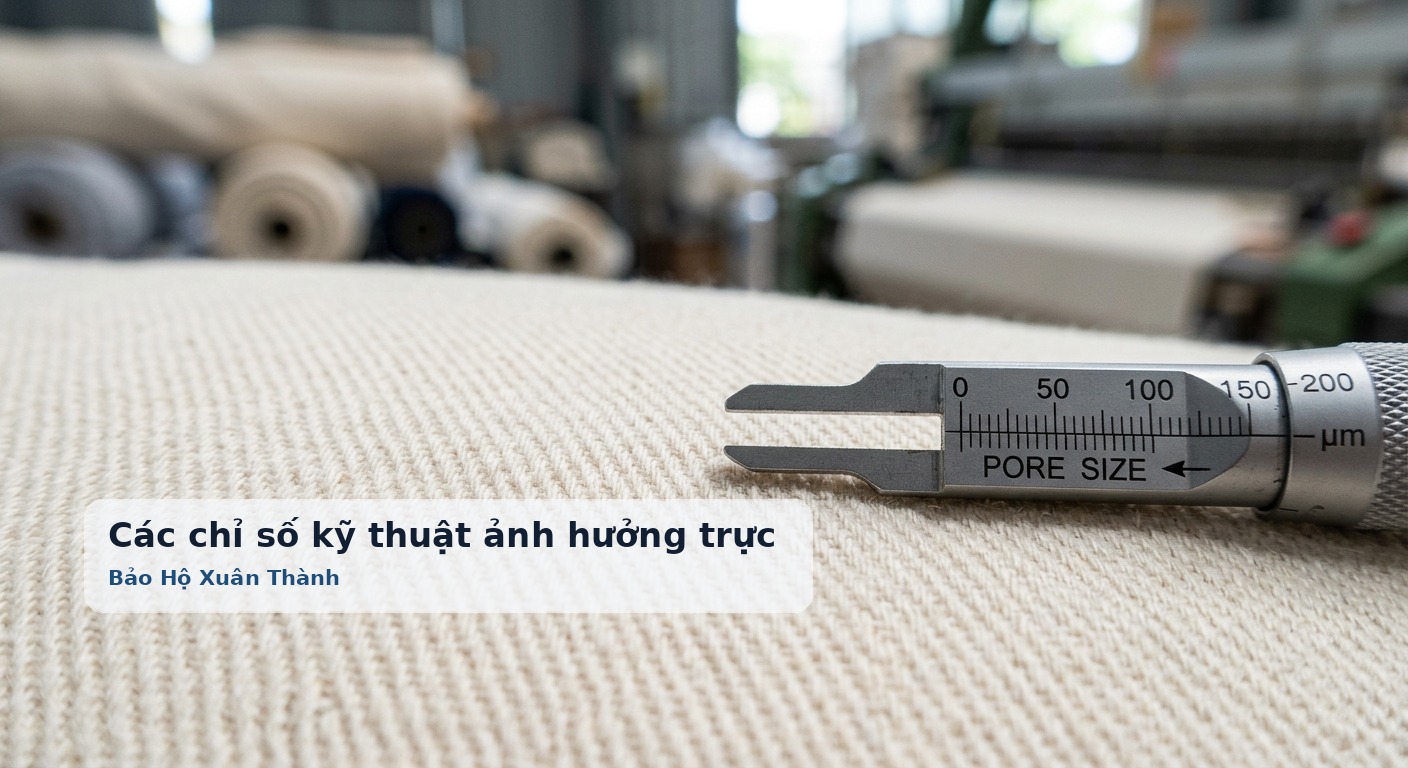 Các chỉ số kỹ thuật ảnh hưởng trực tiếp đến độ thông thoáng của vải cotton - Bảo Hộ Xuân Thành