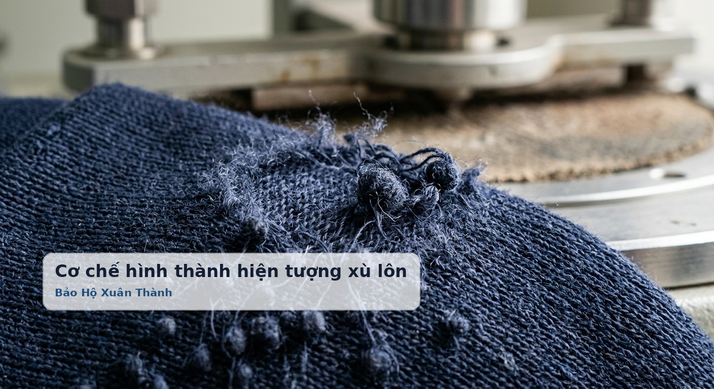 Cơ chế hình thành hiện tượng xù lông (Pilling) và nguyên nhân kỹ thuật cốt lõi - Bảo Hộ Xuân Thành