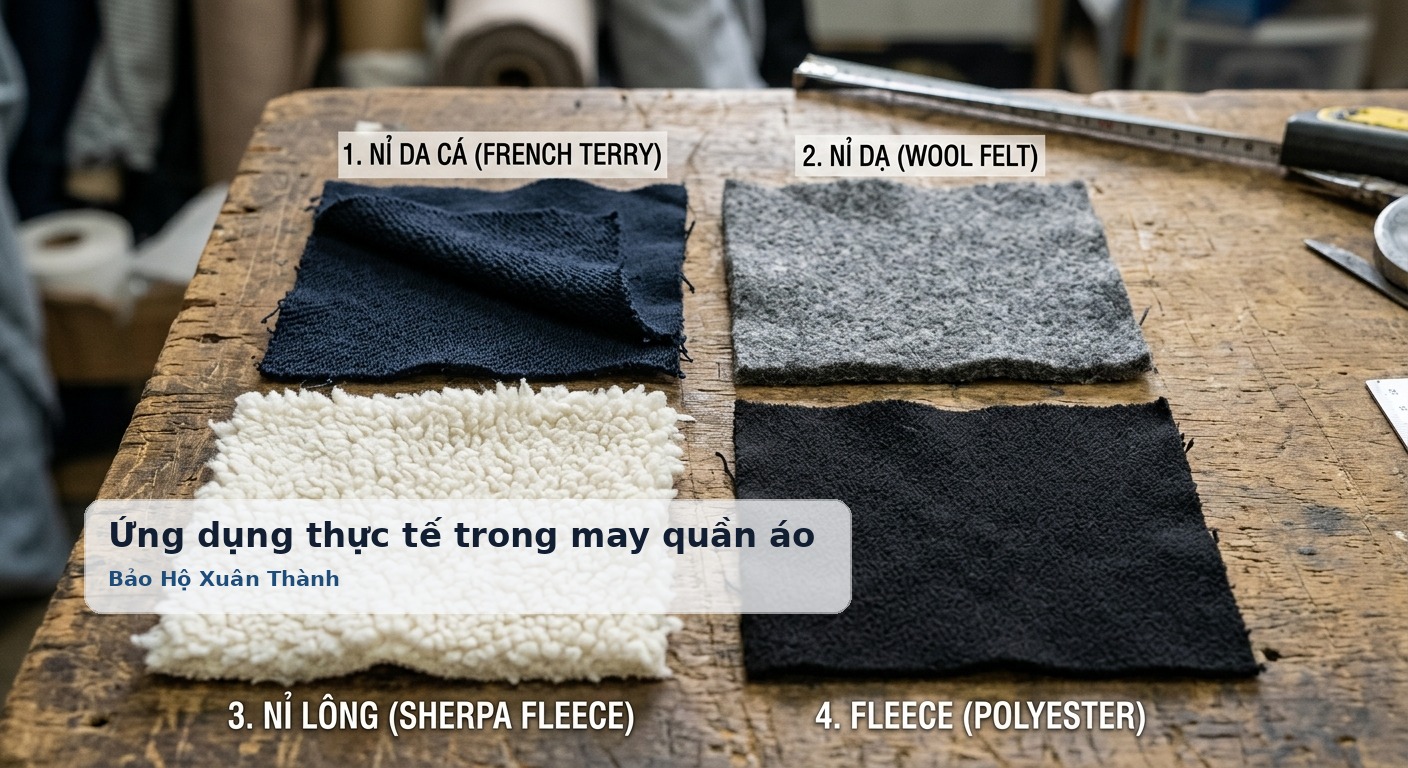 Ứng dụng thực tế trong may quần áo bảo hộ lao động - Bảo Hộ Xuân Thành