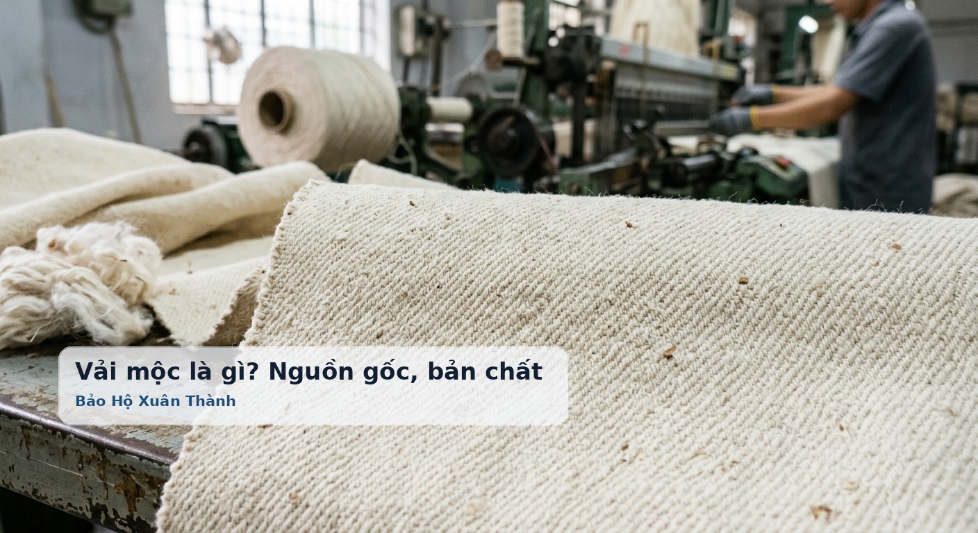 Vải mộc là gì? Nguồn gốc, bản chất sợi và các phân loại phổ biến - Bảo Hộ Xuân Thành