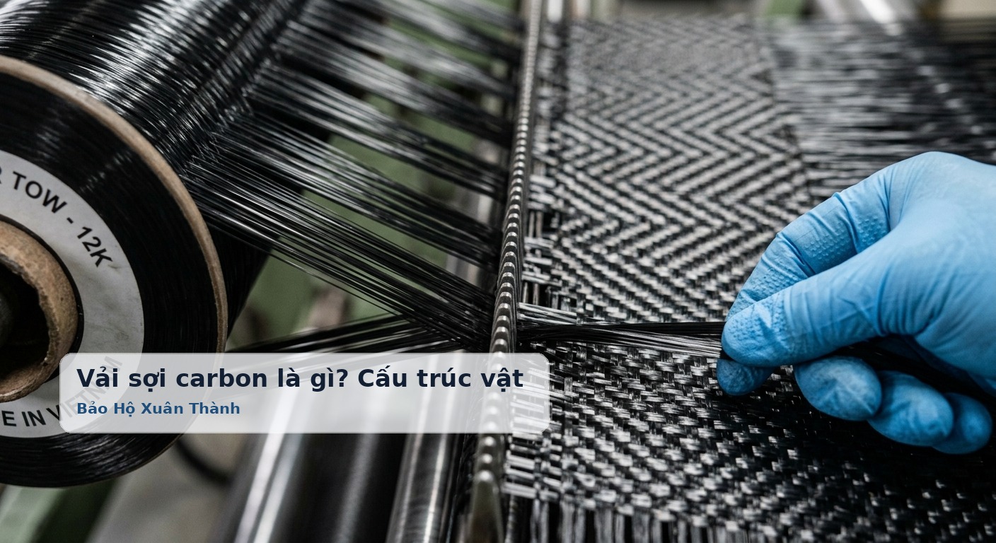 Vải sợi carbon là gì? Cấu trúc vật liệu và quy trình sản xuất - Bảo Hộ Xuân Thành