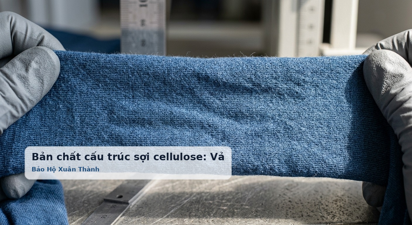 Bản chất cấu trúc sợi cellulose: Vải cotton có co giãn không? - Bảo Hộ Xuân Thành