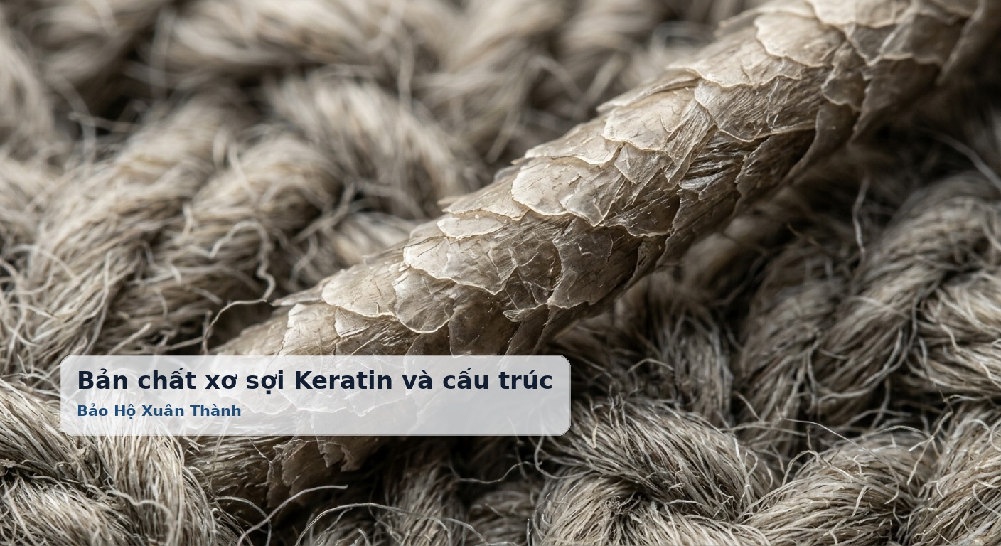 Bản chất xơ sợi Keratin và cấu trúc vi mô của vải len, wool và lông cừu - Bảo Hộ Xuân Thành