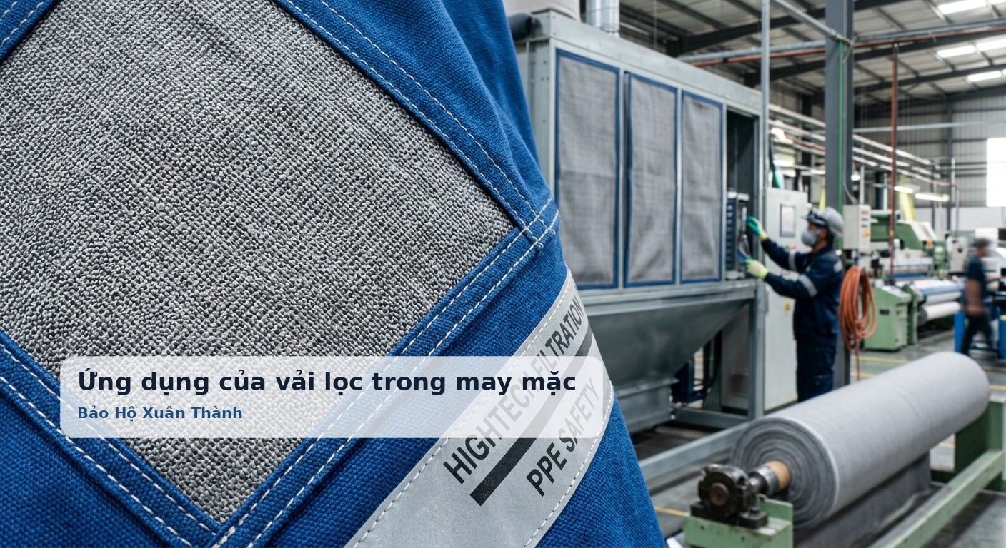 Ứng dụng của vải lọc trong may mặc bảo hộ lao động và xử lý môi trường làm việc - Bảo Hộ Xuân Thành