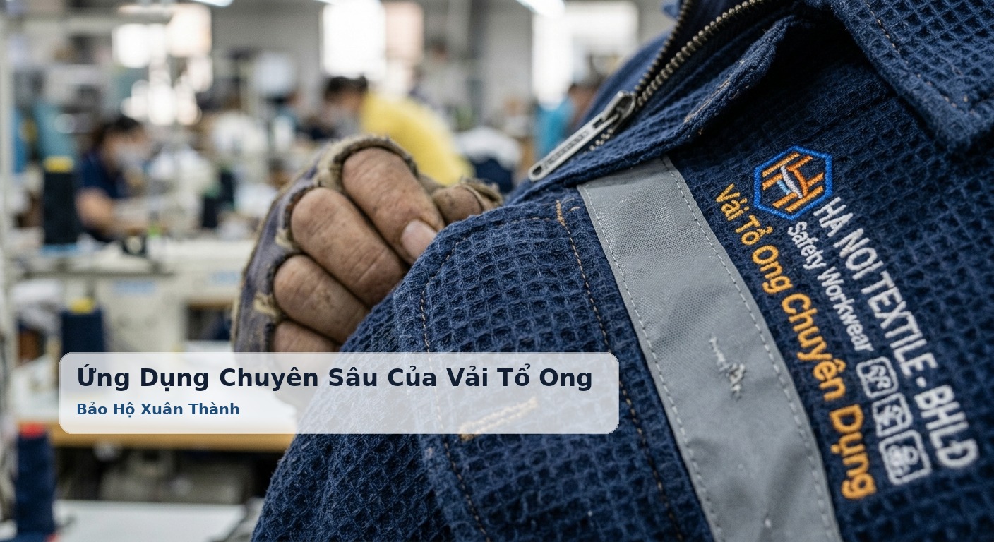 Ứng Dụng Chuyên Sâu Của Vải Tổ Ong Trong May Đồng Phục Và Bảo Hộ Lao Động - Bảo Hộ Xuân Thành