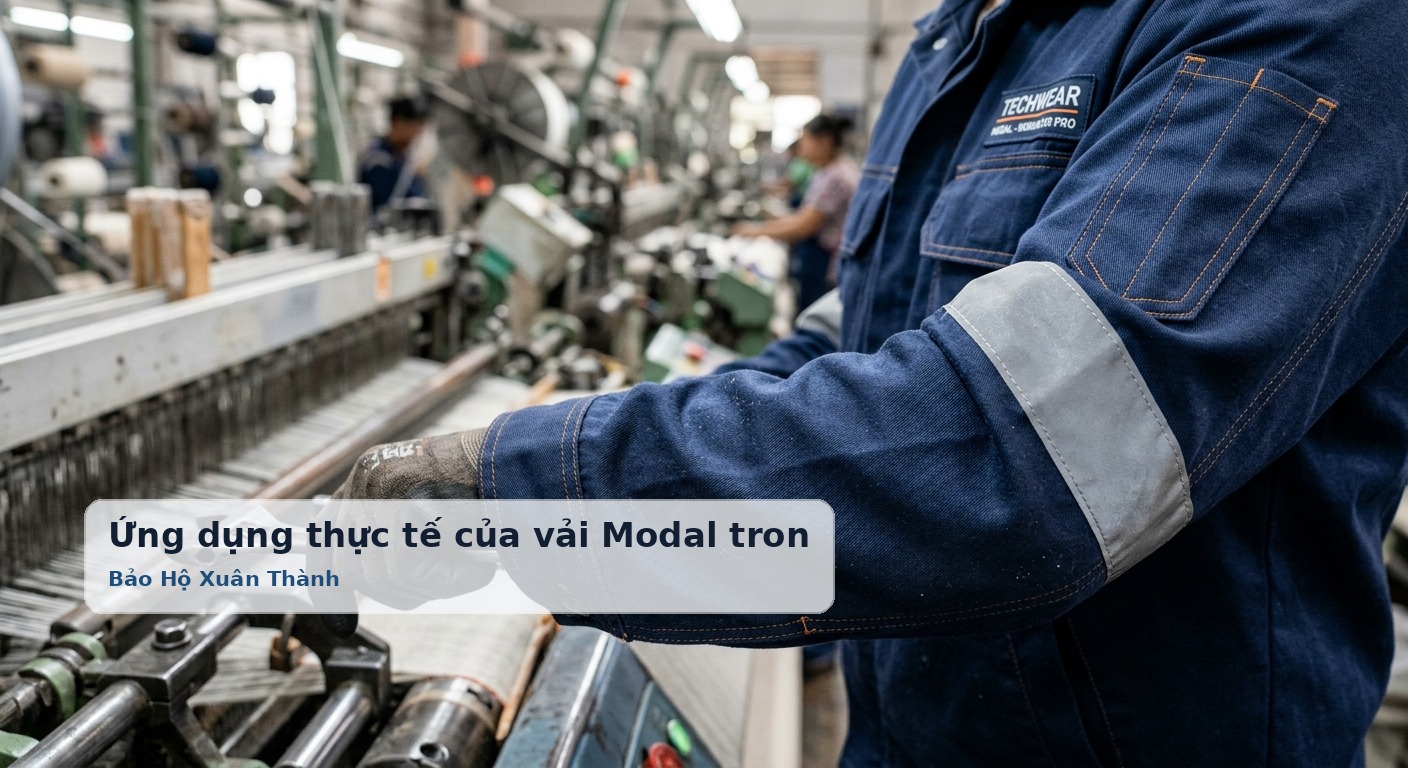 Ứng dụng thực tế của vải Modal trong may mặc và trang phục bảo hộ cao cấp - Bảo Hộ Xuân Thành