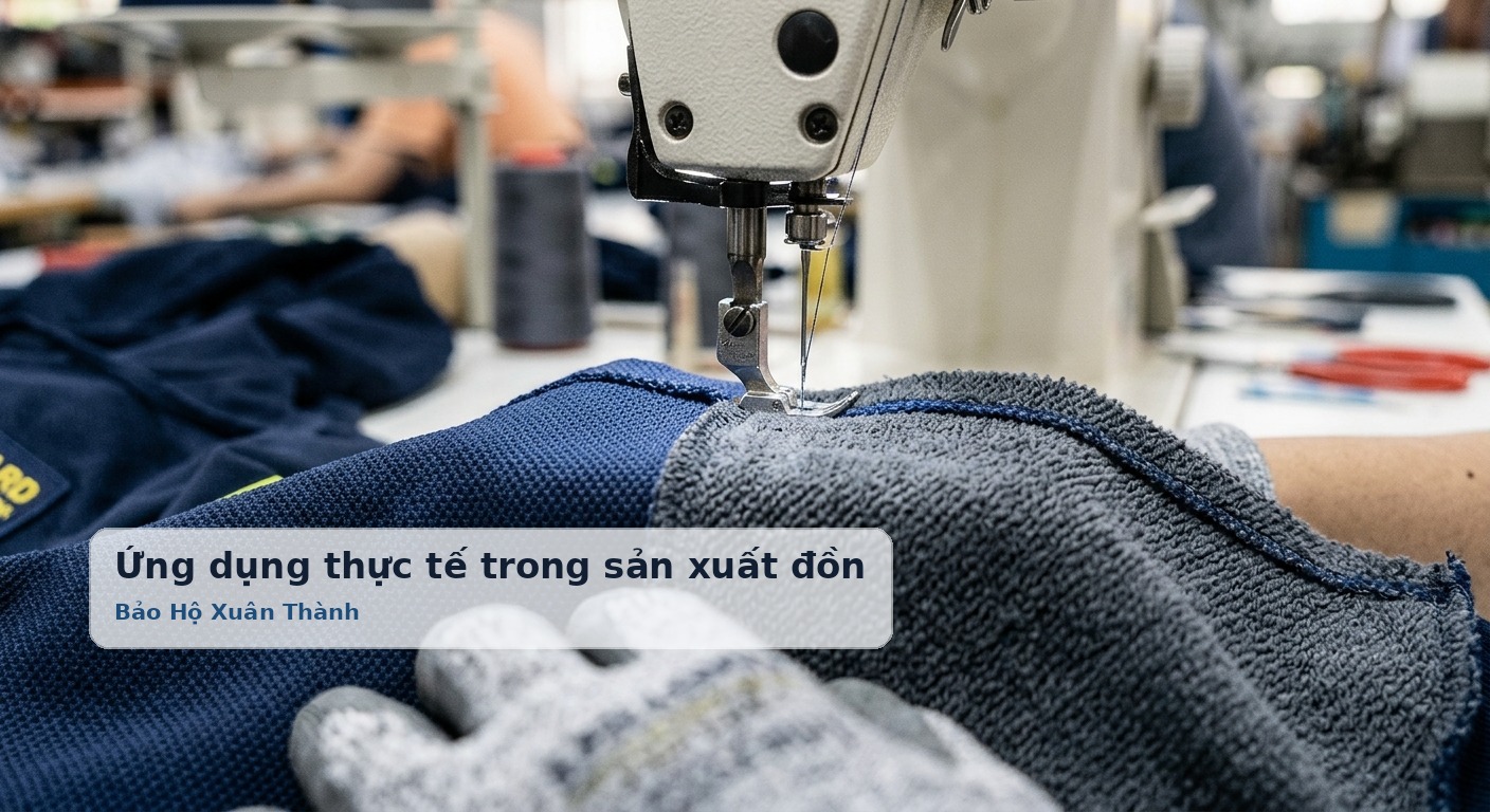 Ứng dụng thực tế trong sản xuất đồng phục và trang phục bảo hộ lao động - Bảo Hộ Xuân Thành
