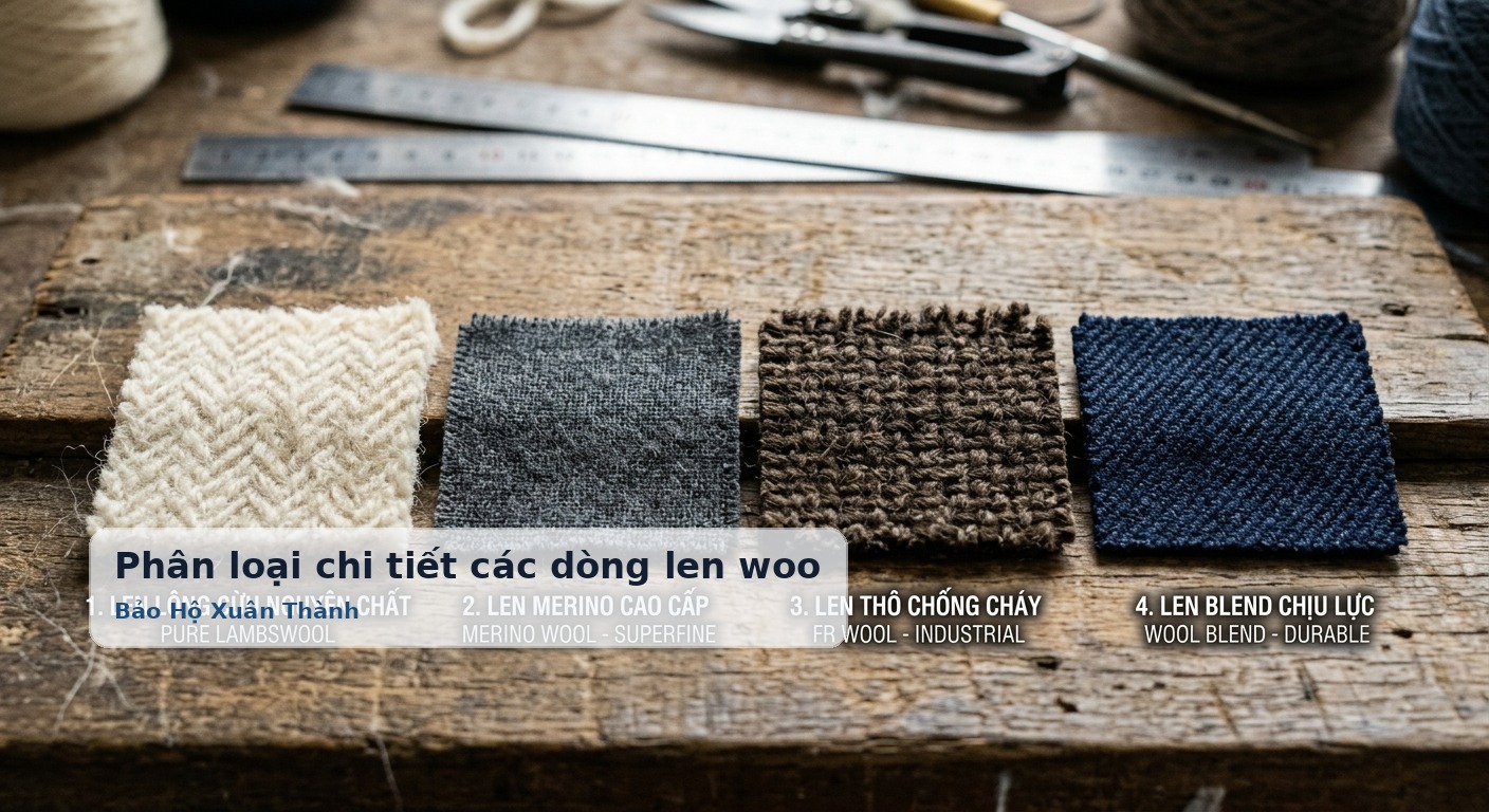 Phân loại chi tiết các dòng len wool và lông cừu trên thị trường dệt may - Bảo Hộ Xuân Thành