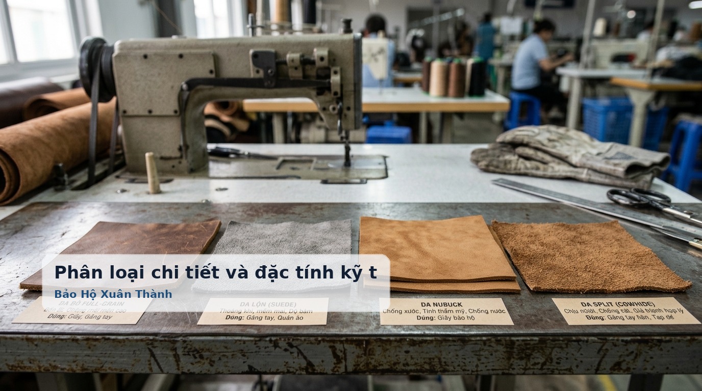 Phân loại chi tiết và đặc tính kỹ thuật của các dòng da phổ biến - Bảo Hộ Xuân Thành