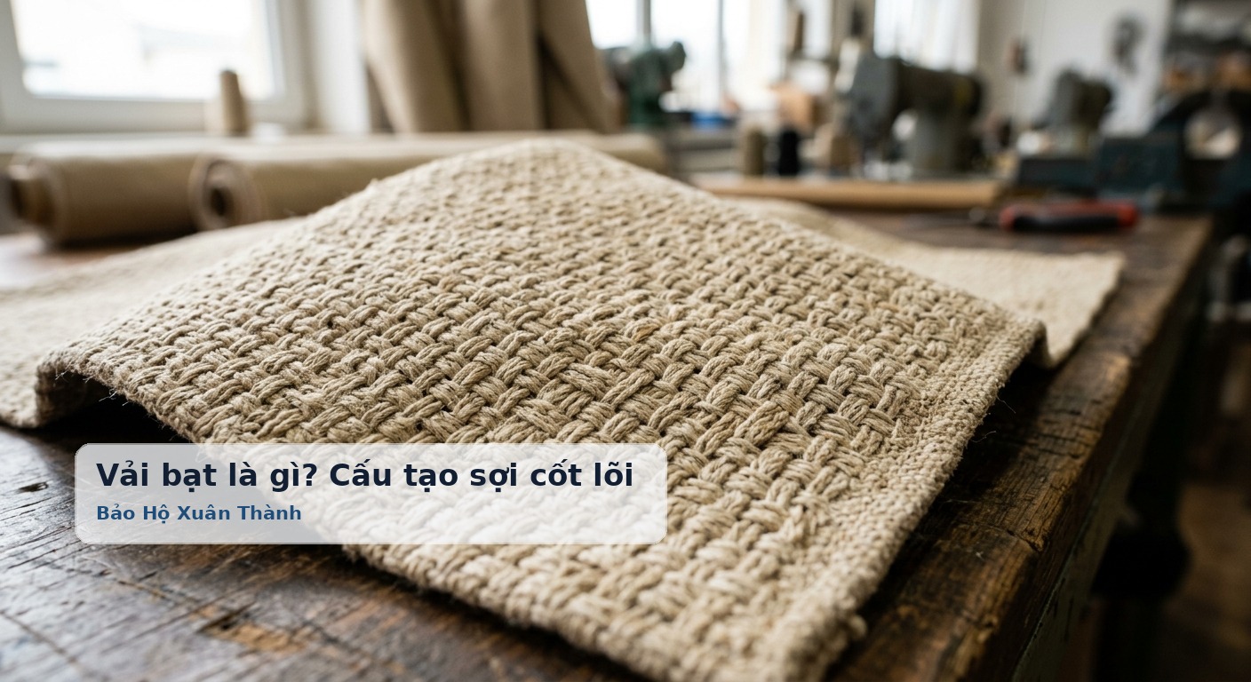 Vải bạt là gì? Cấu tạo sợi cốt lõi và các đặc tính kỹ thuật quan trọng - Bảo Hộ Xuân Thành