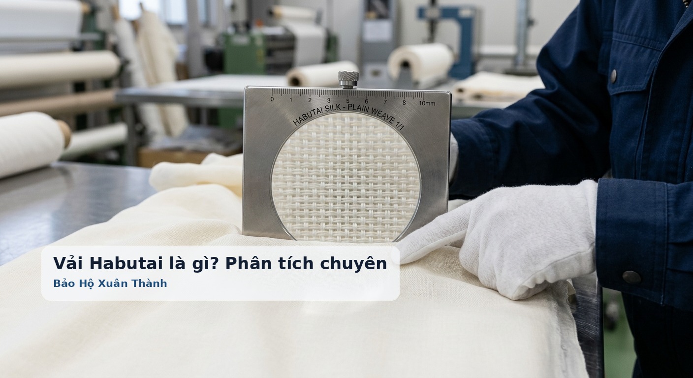 Vải Habutai là gì? Phân tích chuyên sâu về nguồn gốc và cấu trúc chất liệu - Bảo Hộ Xuân Thành