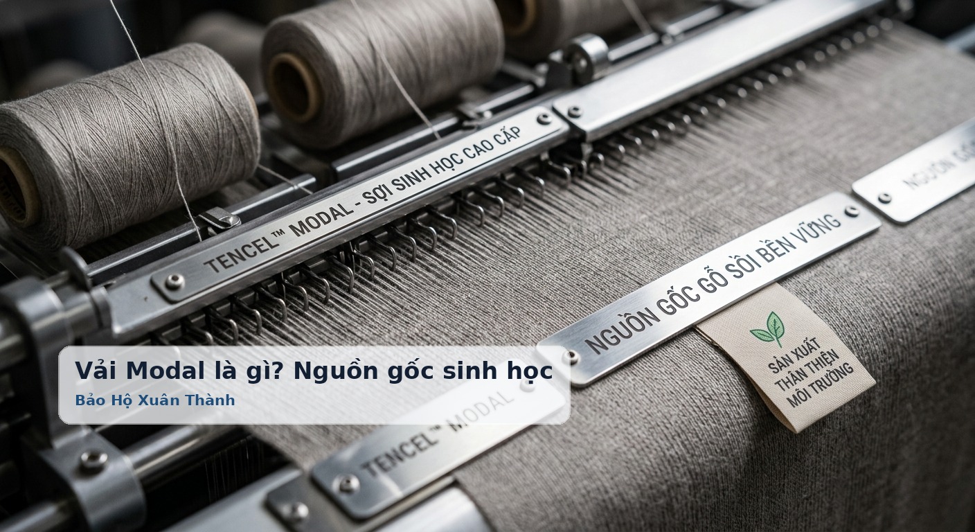 Vải Modal là gì? Nguồn gốc sinh học và quy trình sản xuất tiên tiến - Bảo Hộ Xuân Thành