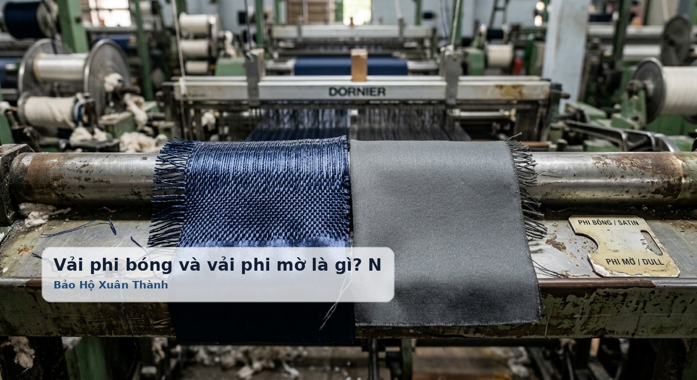 Vải phi bóng và vải phi mờ là gì? Nguồn gốc và quy cách dệt sợi - Bảo Hộ Xuân Thành